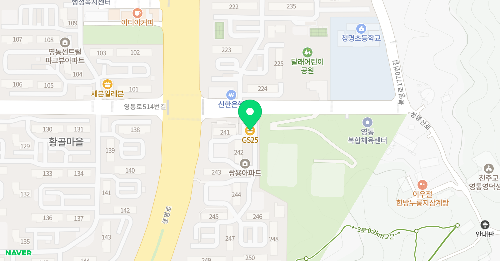 하랑 피아노 음악교습소 위치