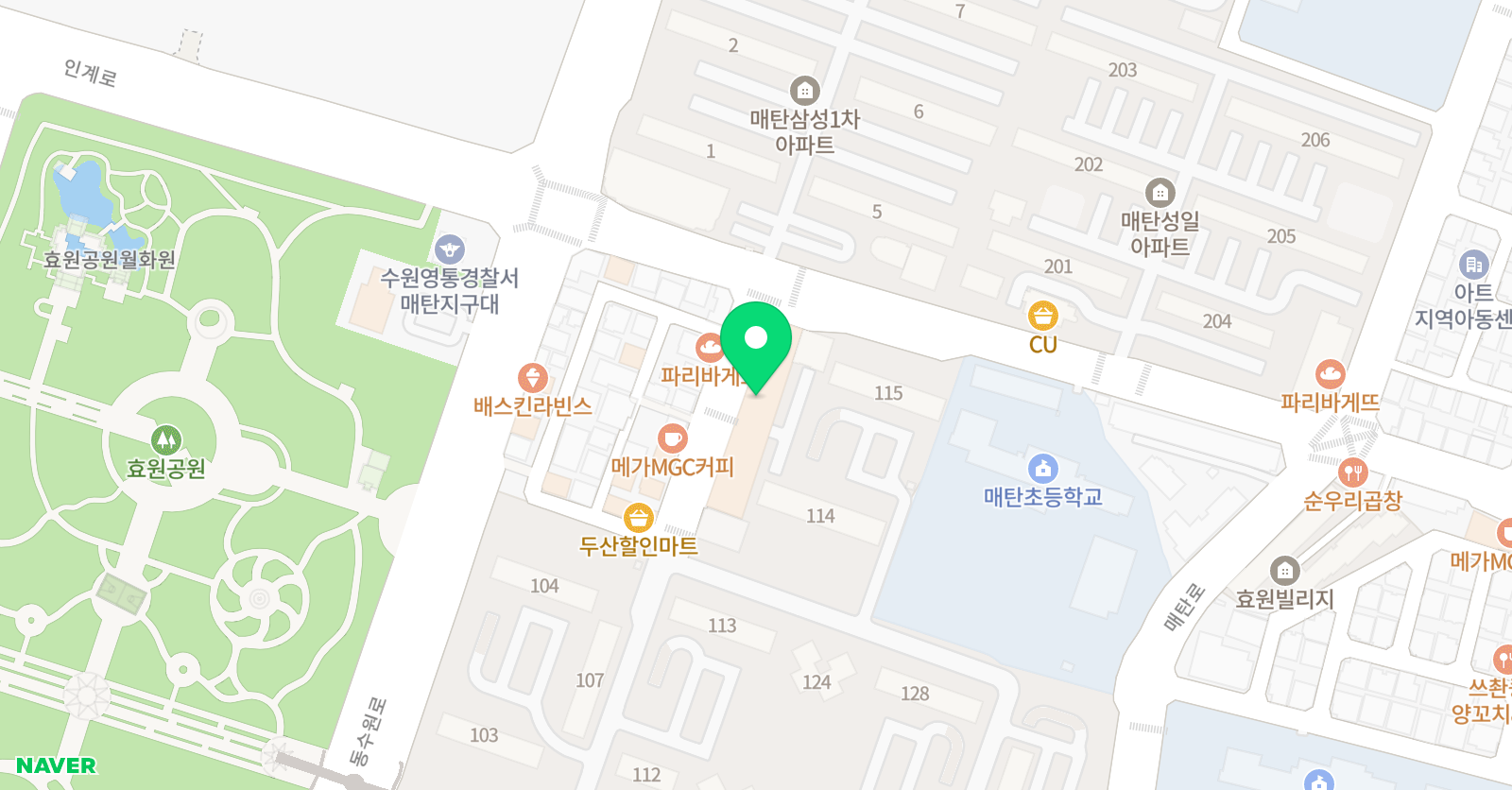 예인 미술학원 위치