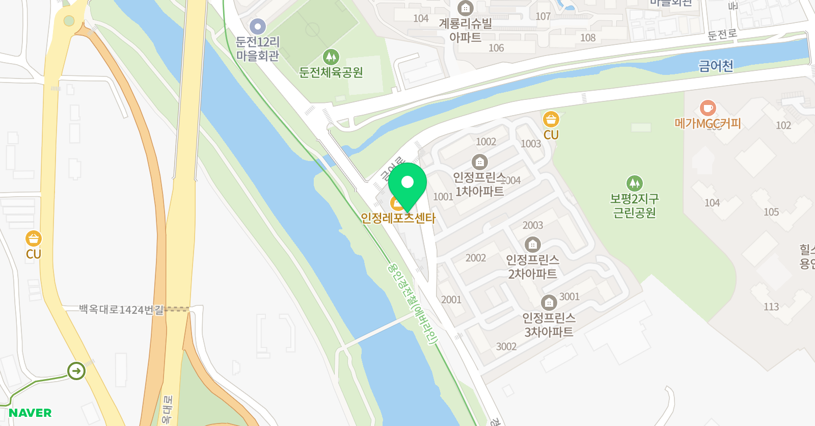비바 영어학원 위치