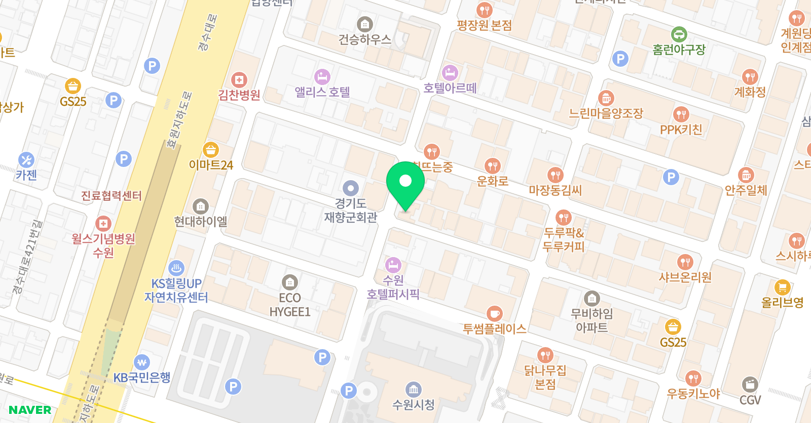 폴인럽 폴댄스 스튜디오 위치