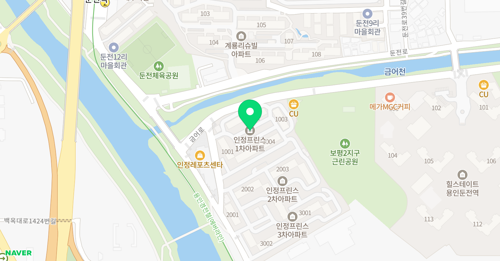 송샘 영어 위치