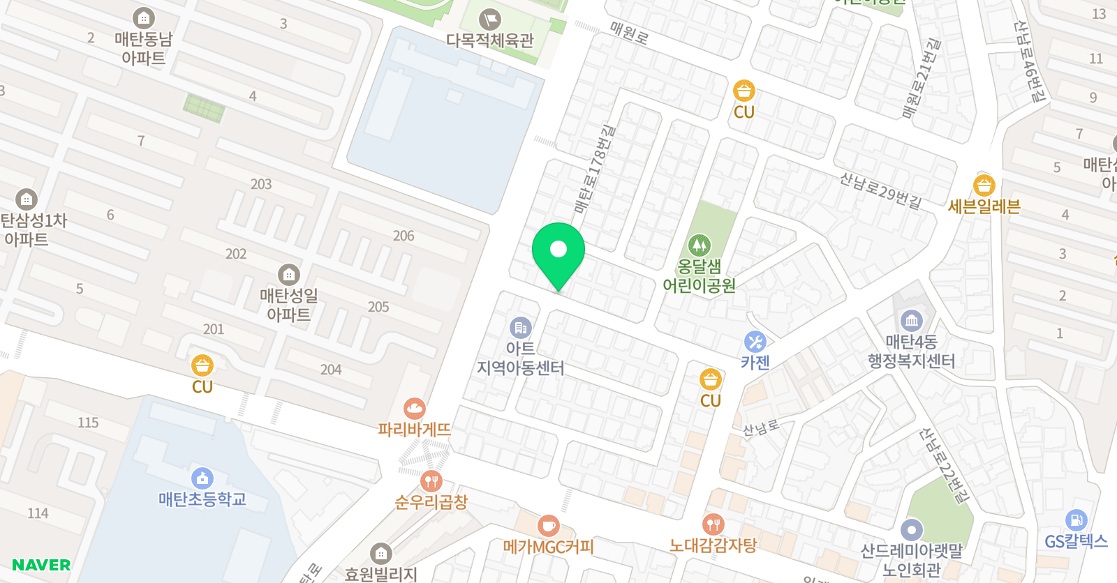 PM 원리수학 위치