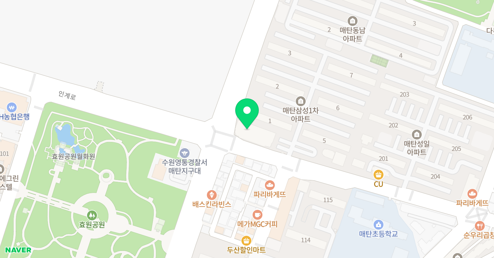예음 음악학원 위치