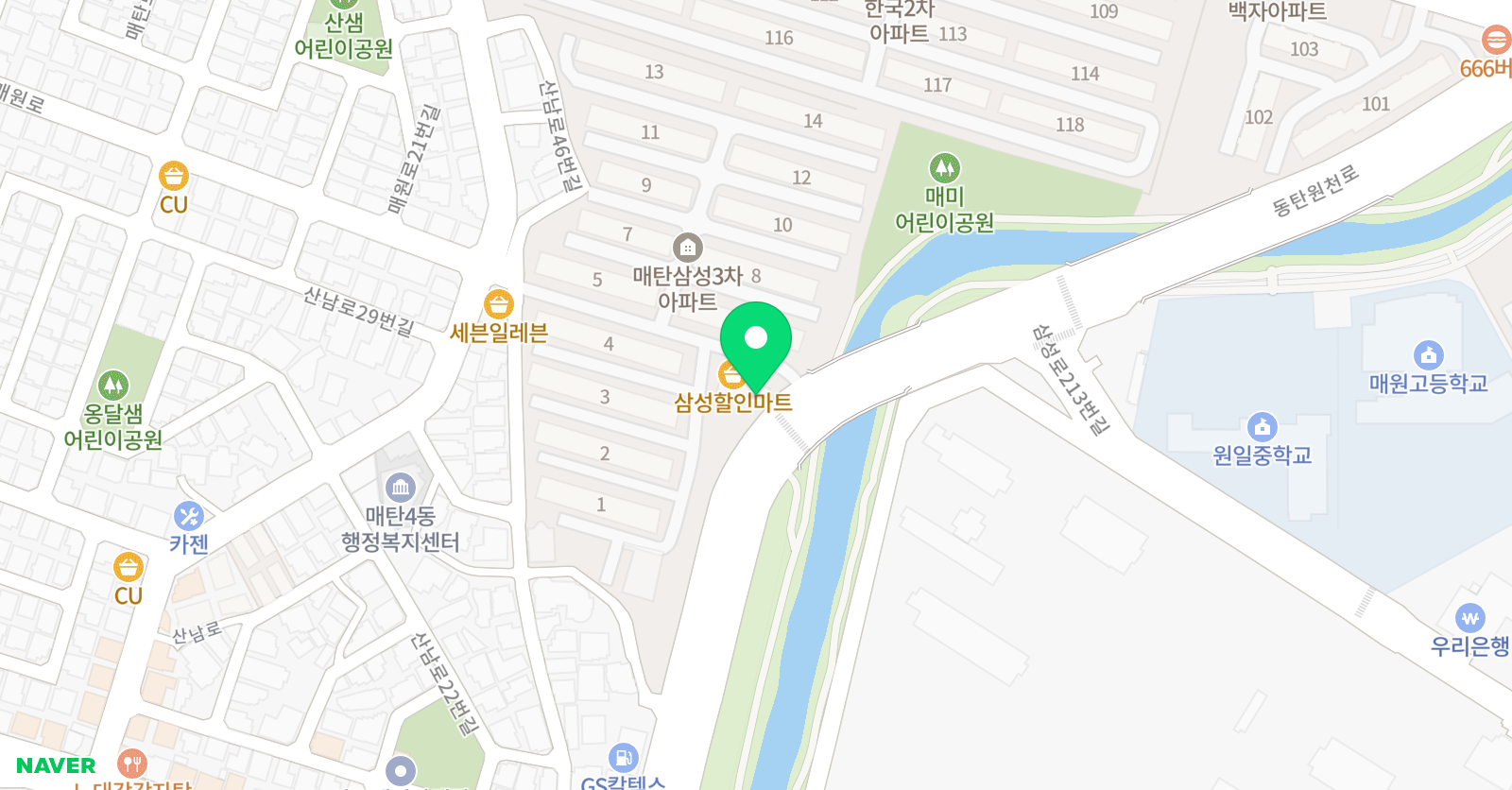 라온 피아노음악교습소 위치
