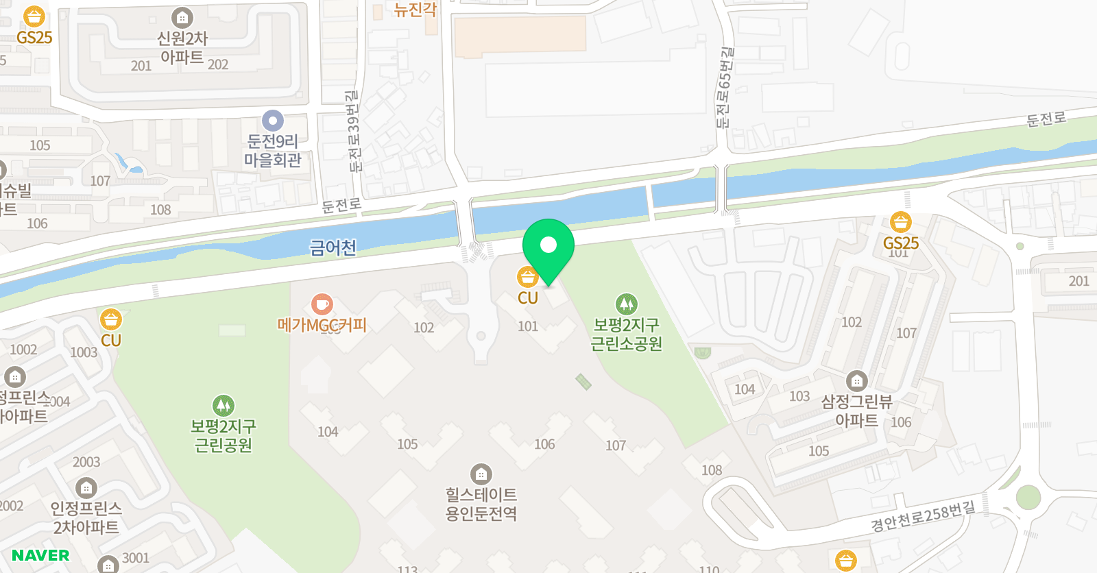 용인 그림공간 미술교습소 위치