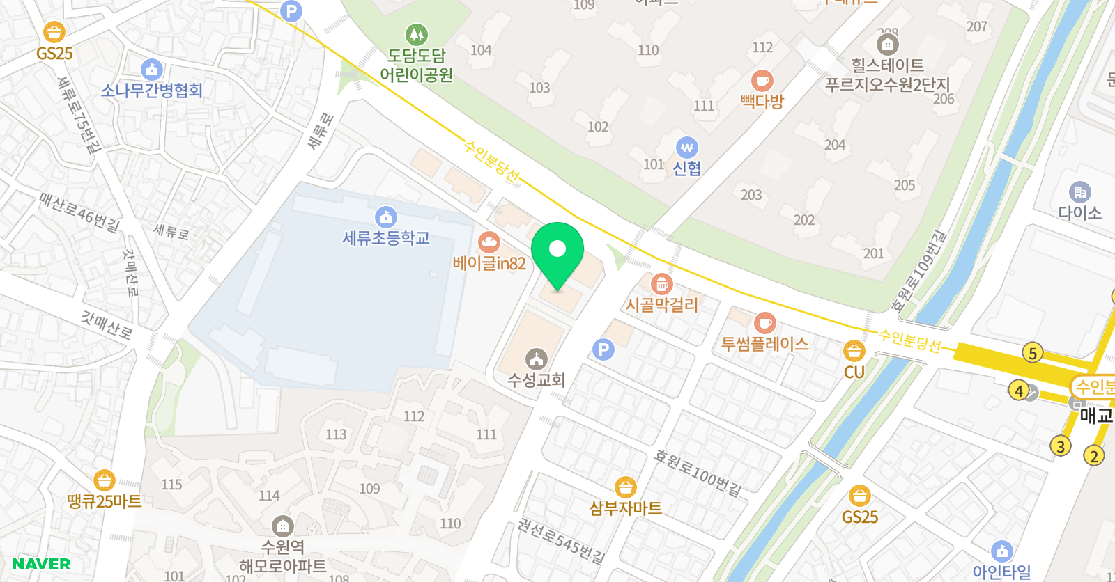 파머스 세류 어학원 위치