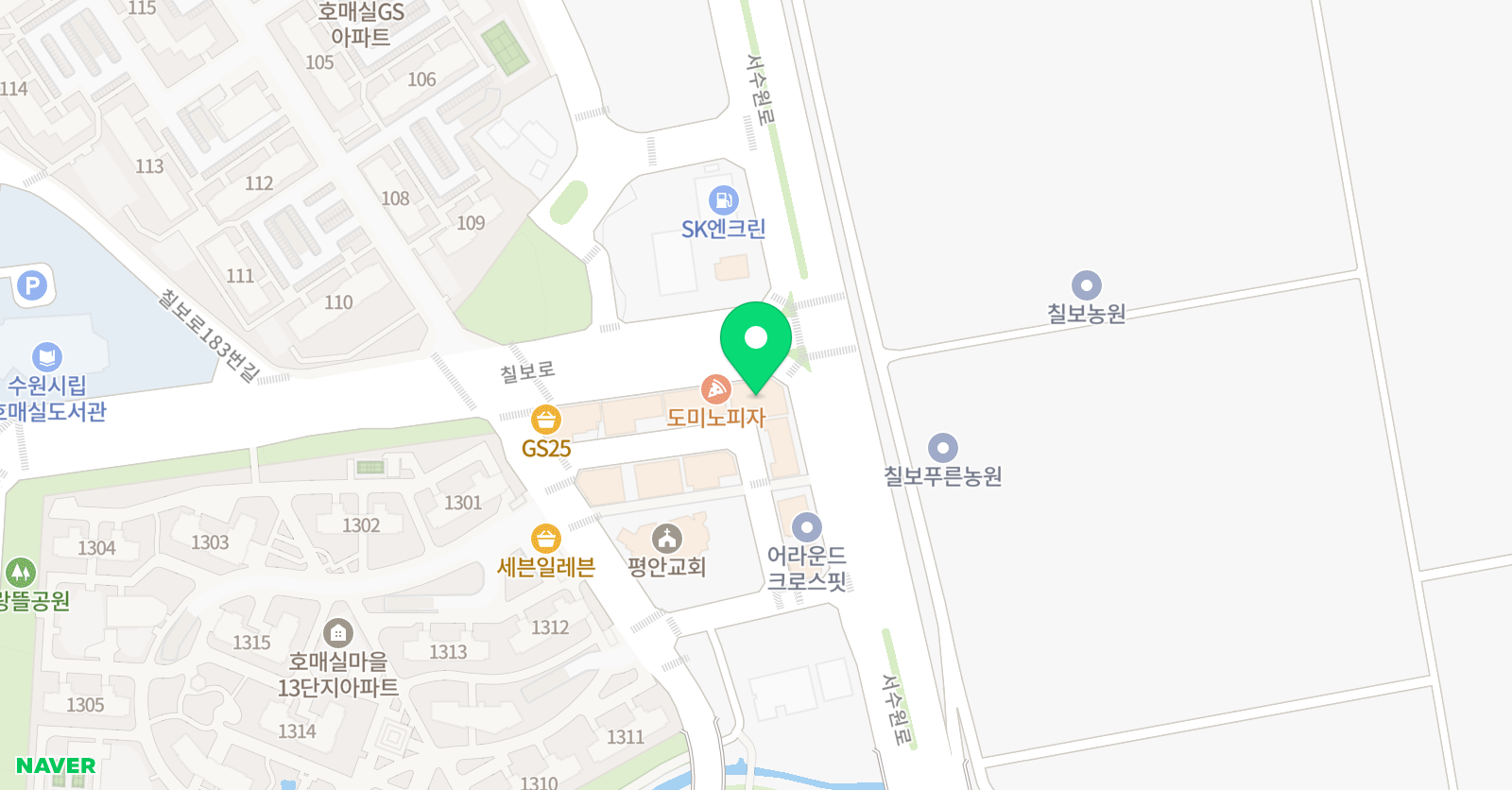 엠베스트 SE 호매실비전캠퍼스 위치