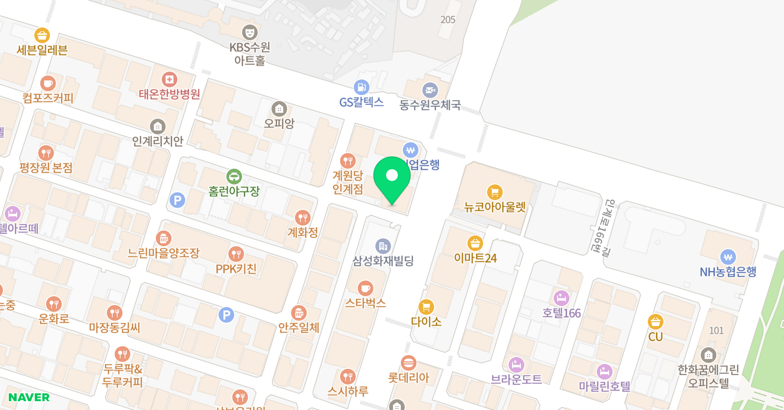순수공감 미술학원 위치