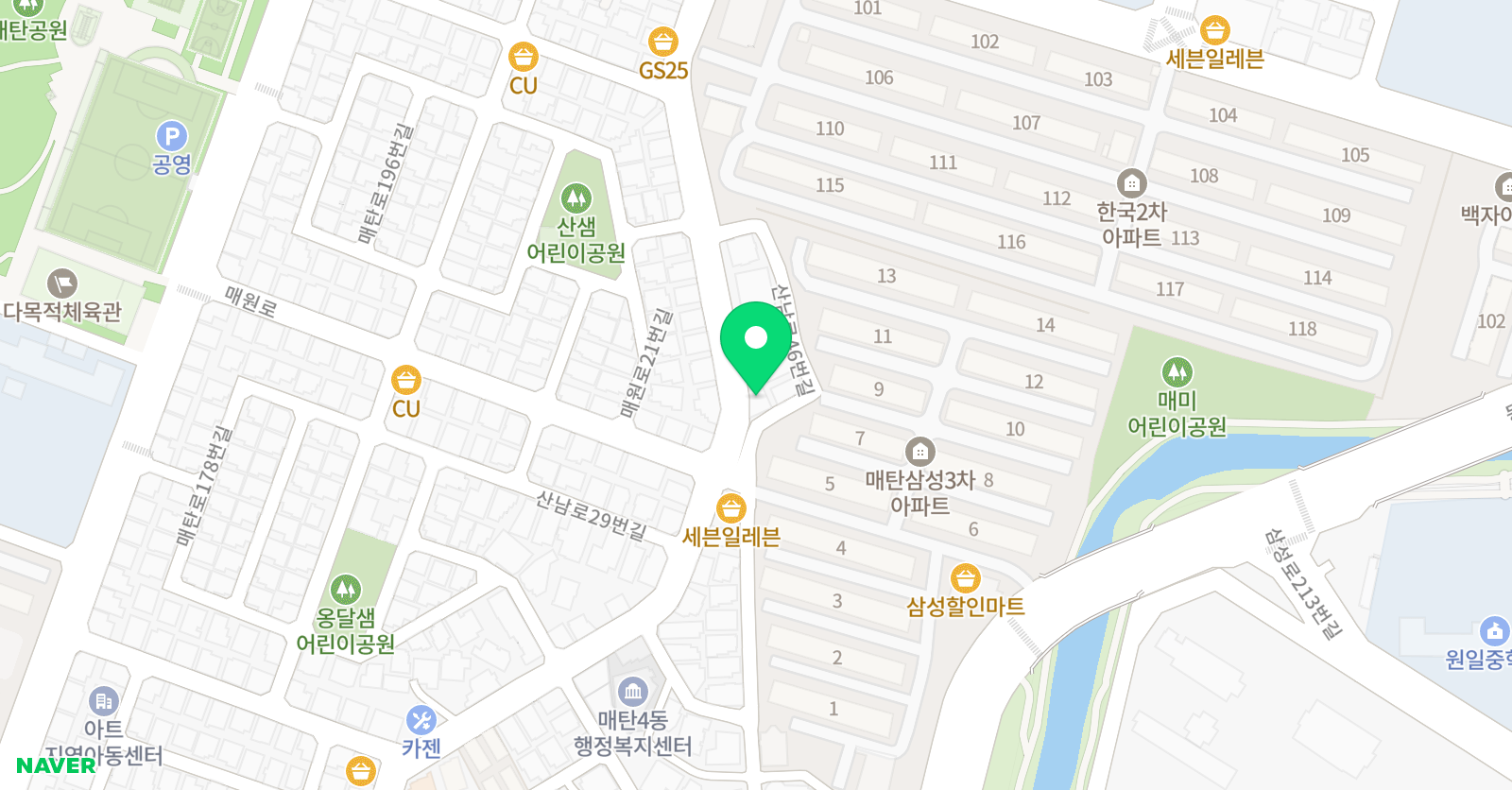 천재fill 학원 위치