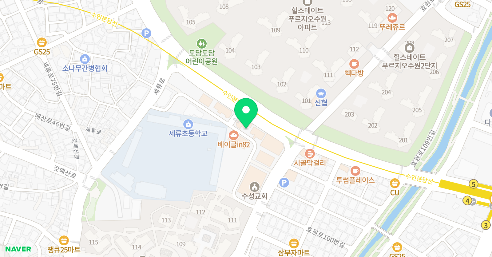 에스아이 수학입시학원 위치