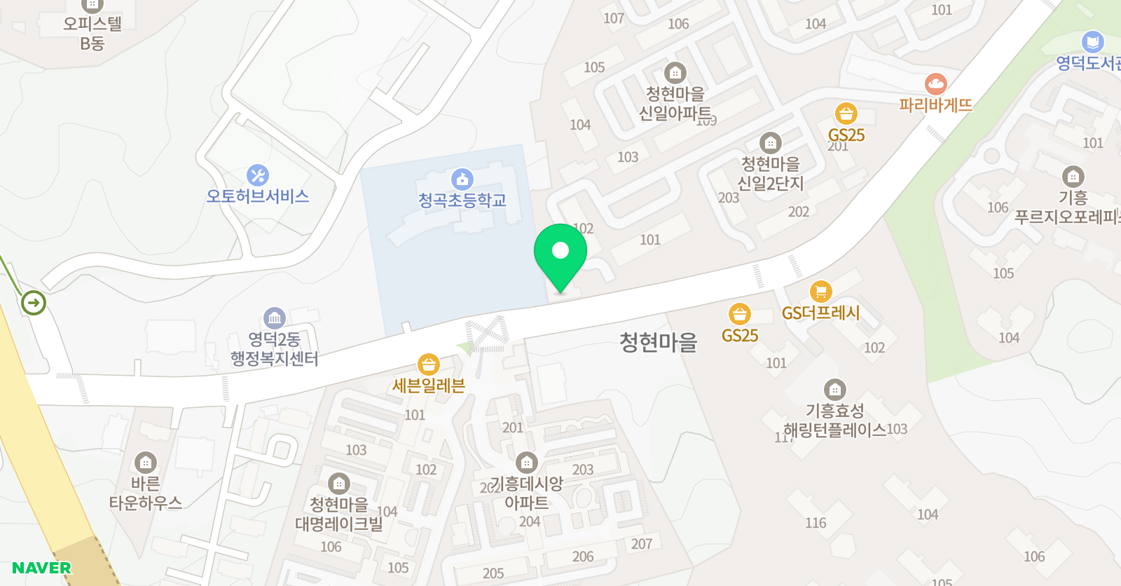 정아뜨리에 미술학원 위치