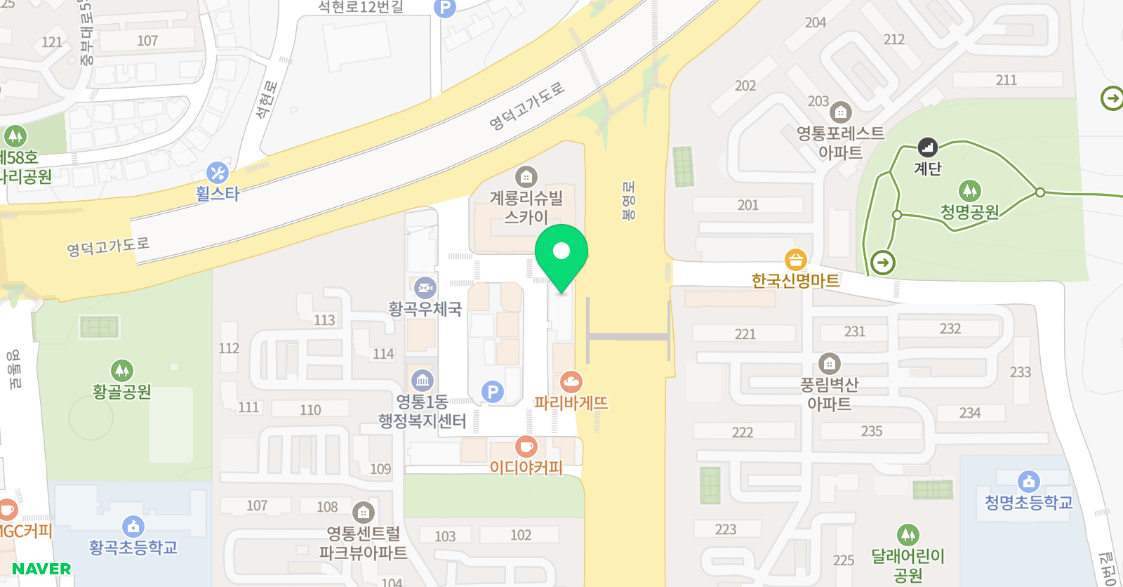 이화콘체르토 음악학원 위치