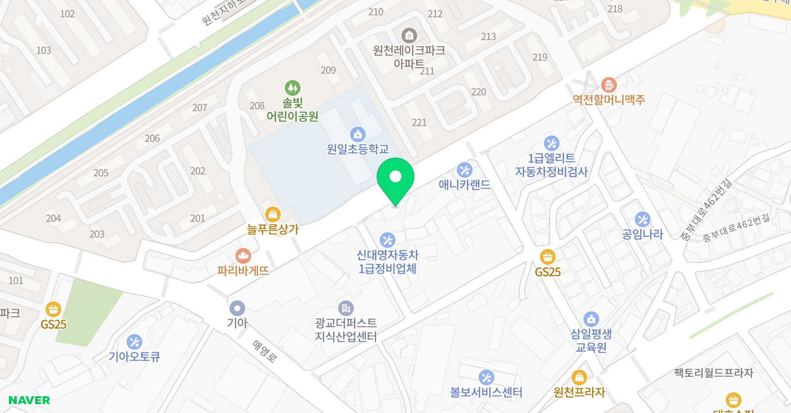 솔 요가&필라테스 위치
