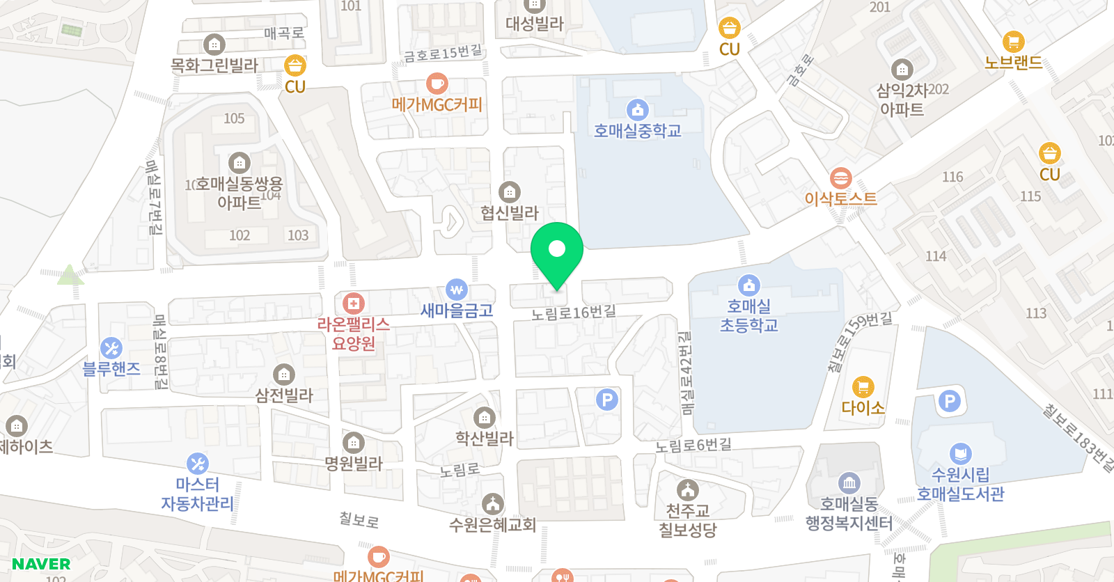 팀카운터 MMA 합기도 킥복싱 위치