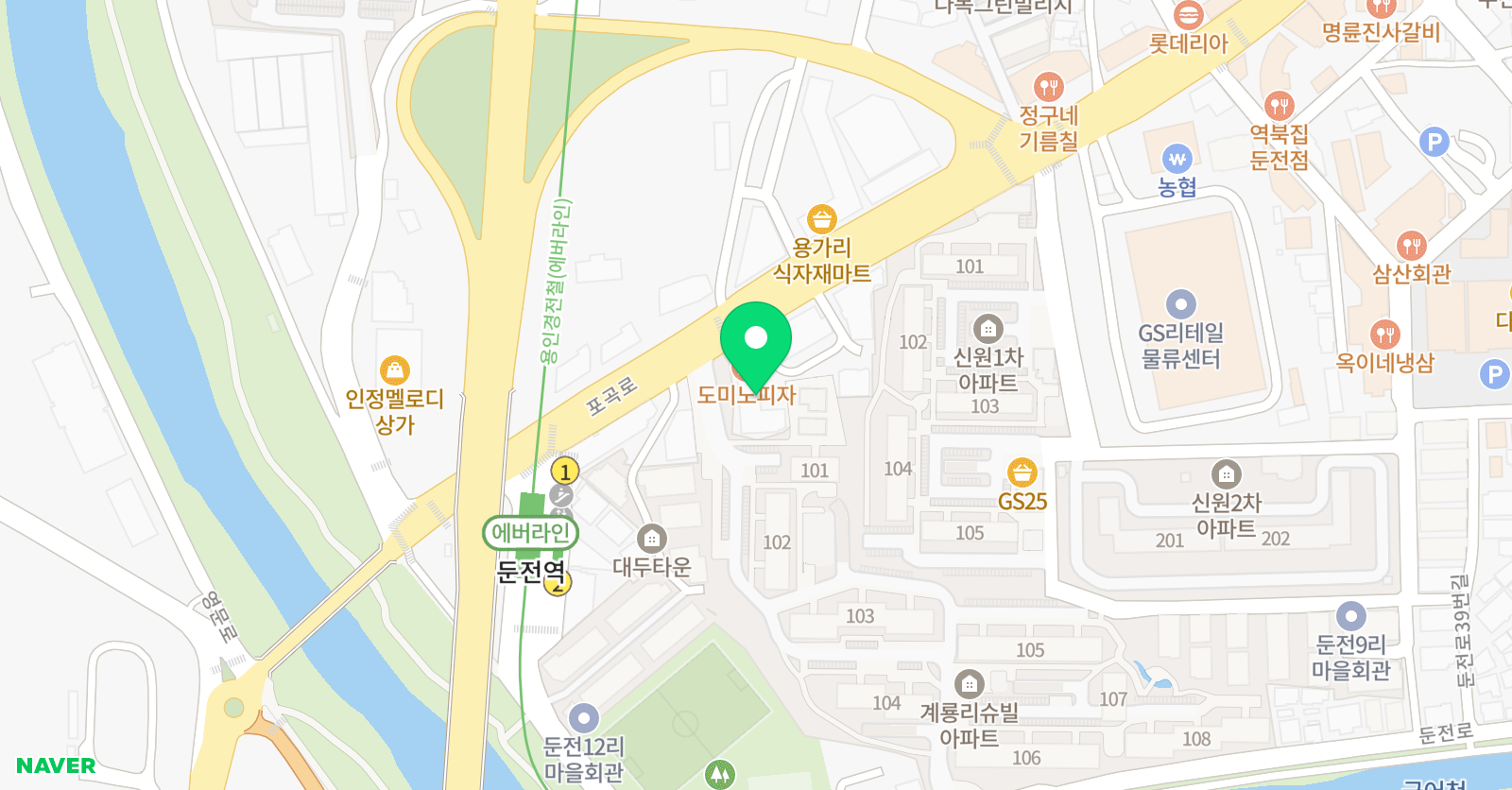 지숲 학원 위치