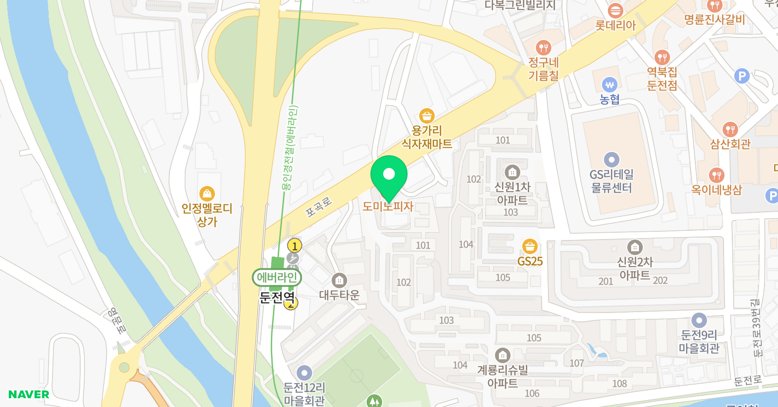 유니팝 풍경미술 학원 위치