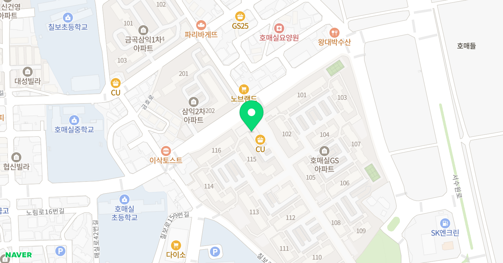 예스셈 올림피아드 위치