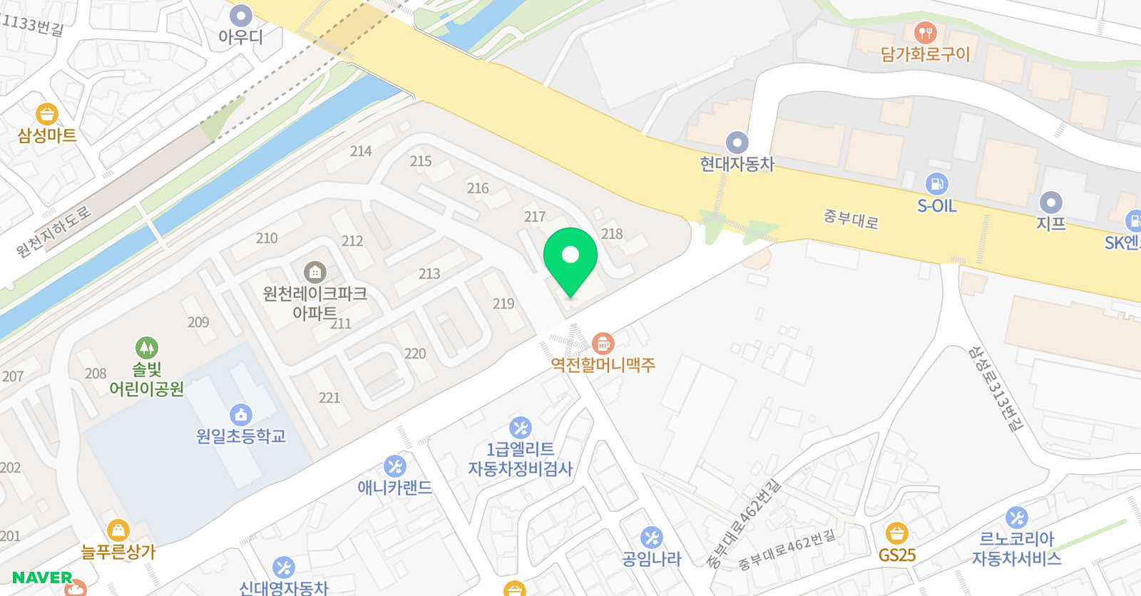 메릭스 해법수학 위치