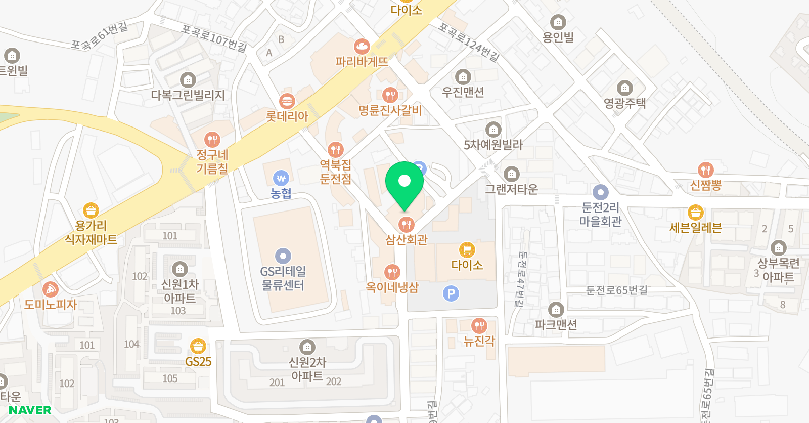 위즈 음악무용학원 위치