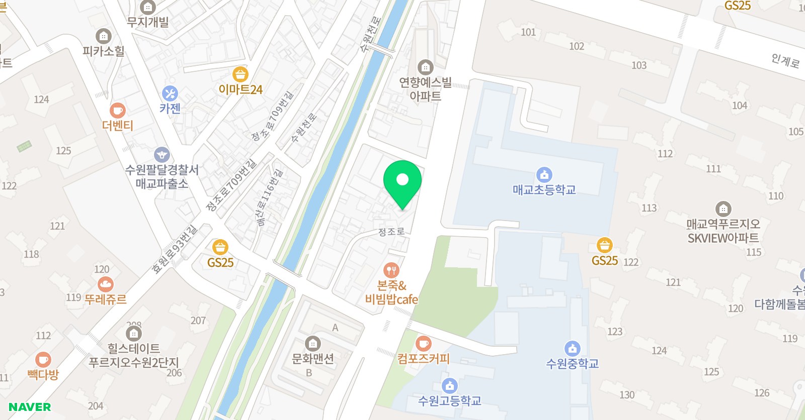 이화 수학전문학원 위치