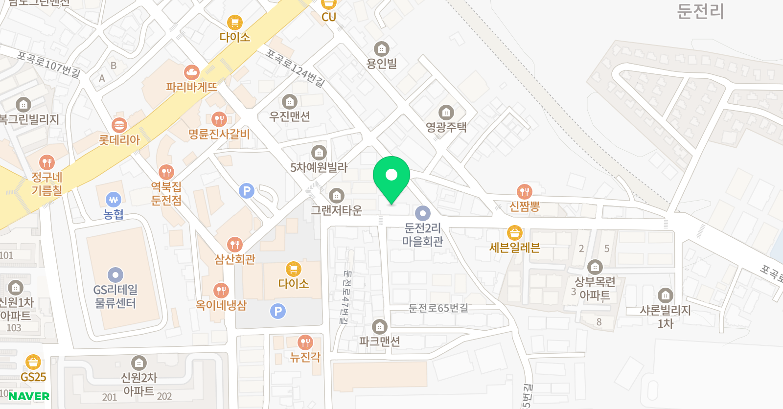 두드림 학원 위치