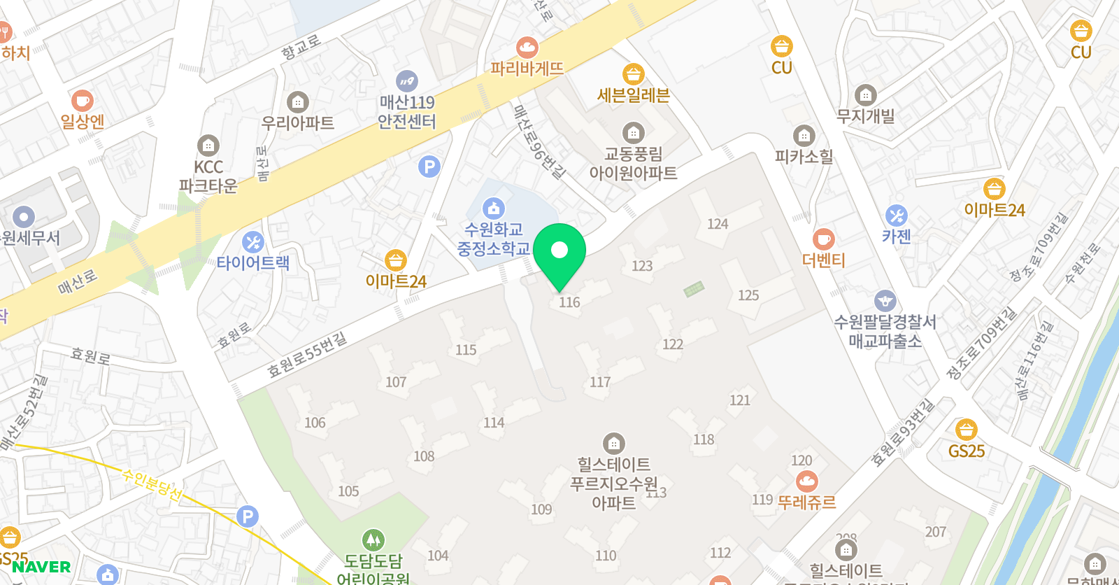 토론하는아이들 매산초GLE센터 위치
