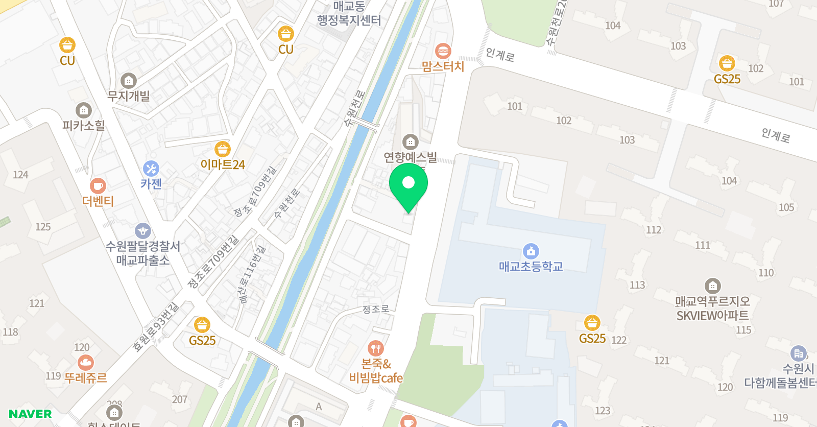 마하 수학 위치