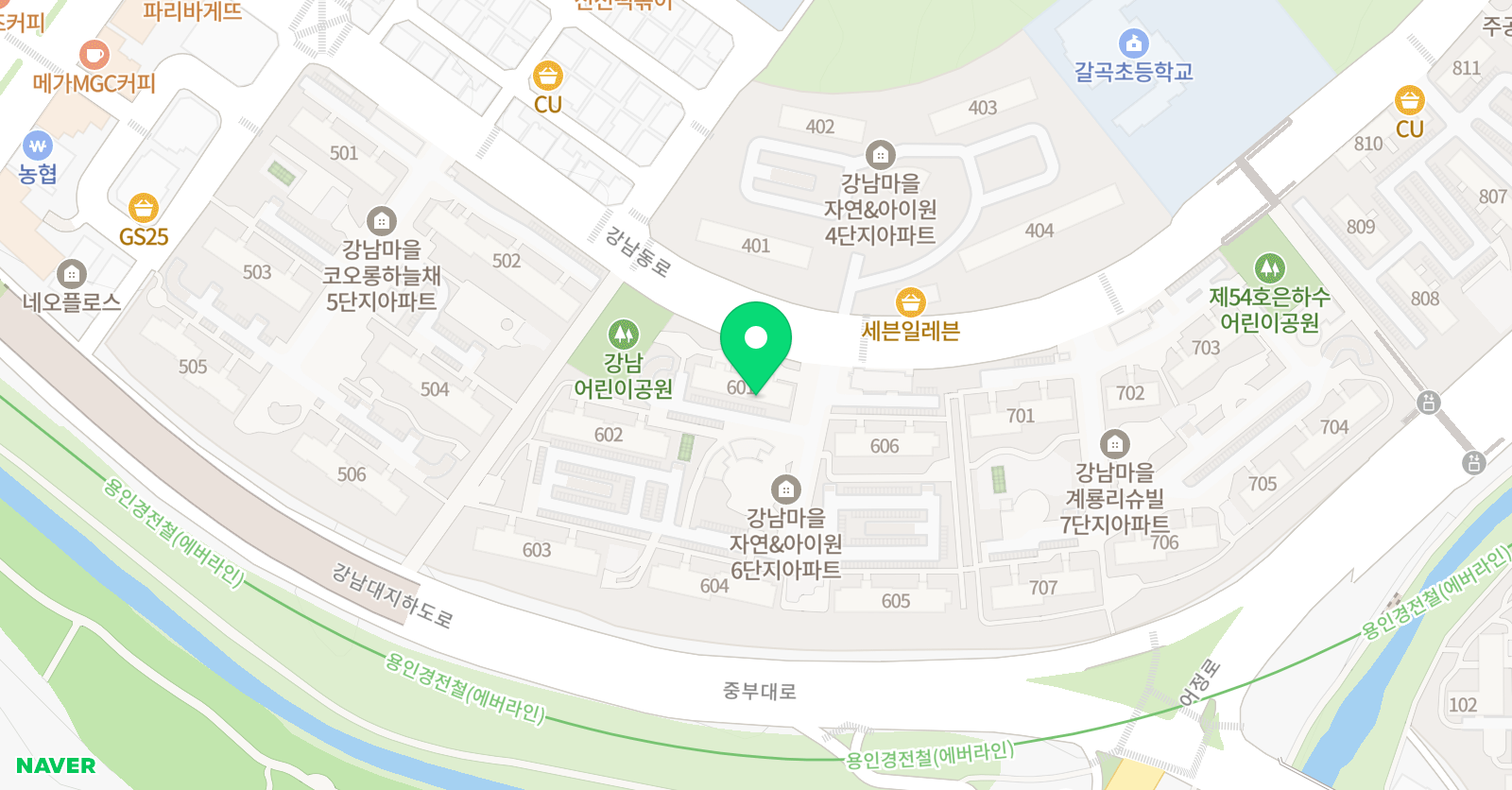 책통클럽 강남대용인센터 위치