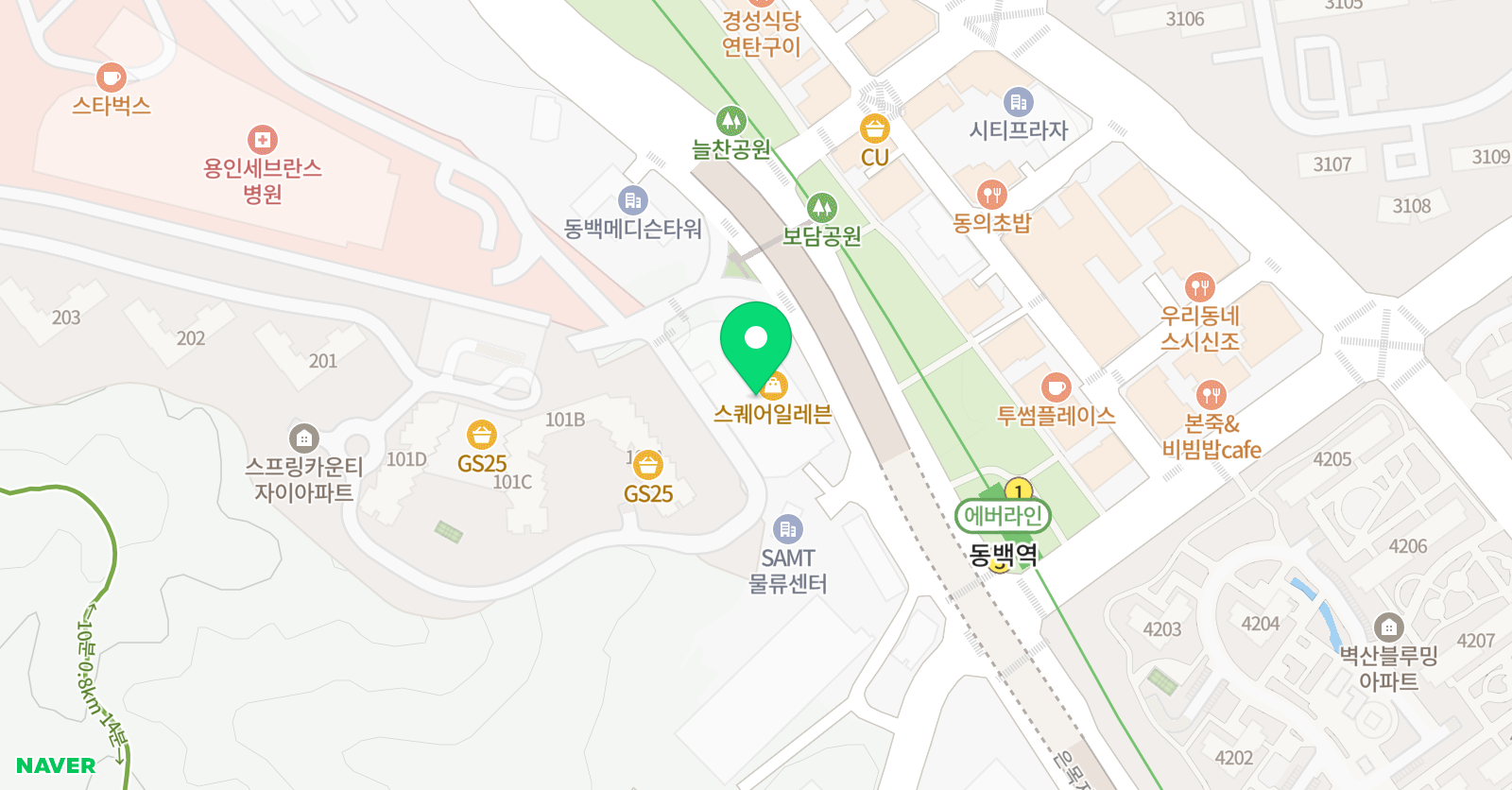 포저 댄스스튜디오 위치