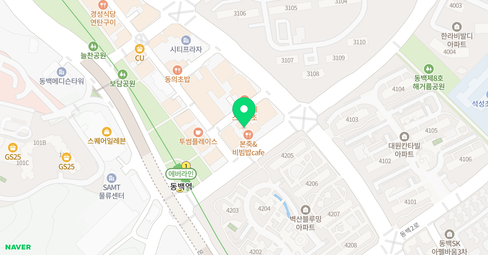 탑솔루션 수학 위치