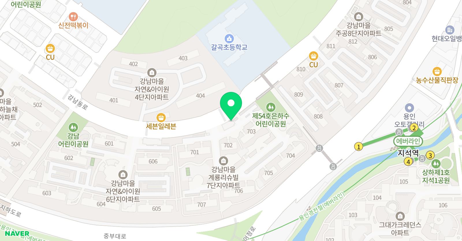 삼성 영어 강남교실 위치