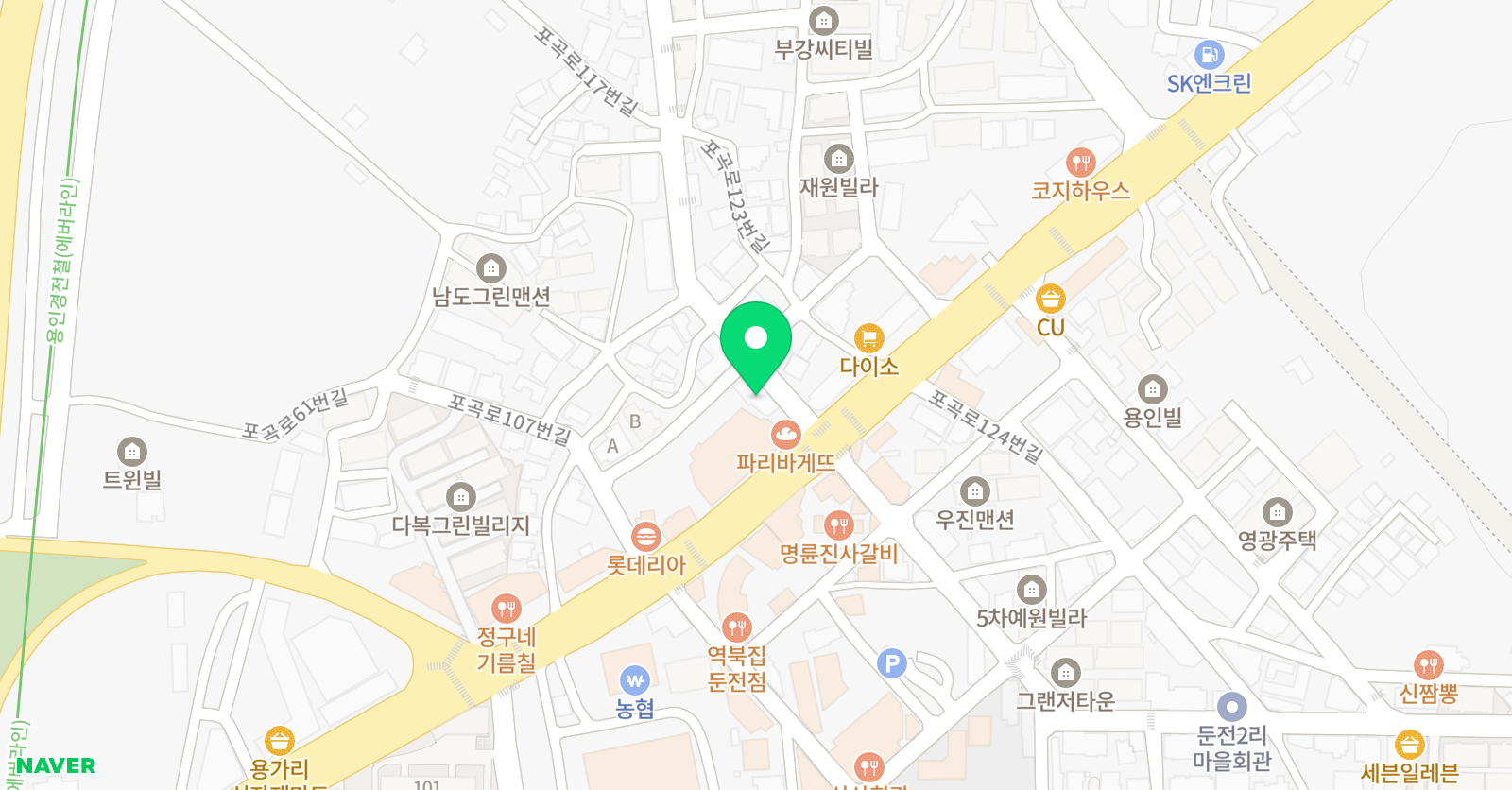 이음학원 위치
