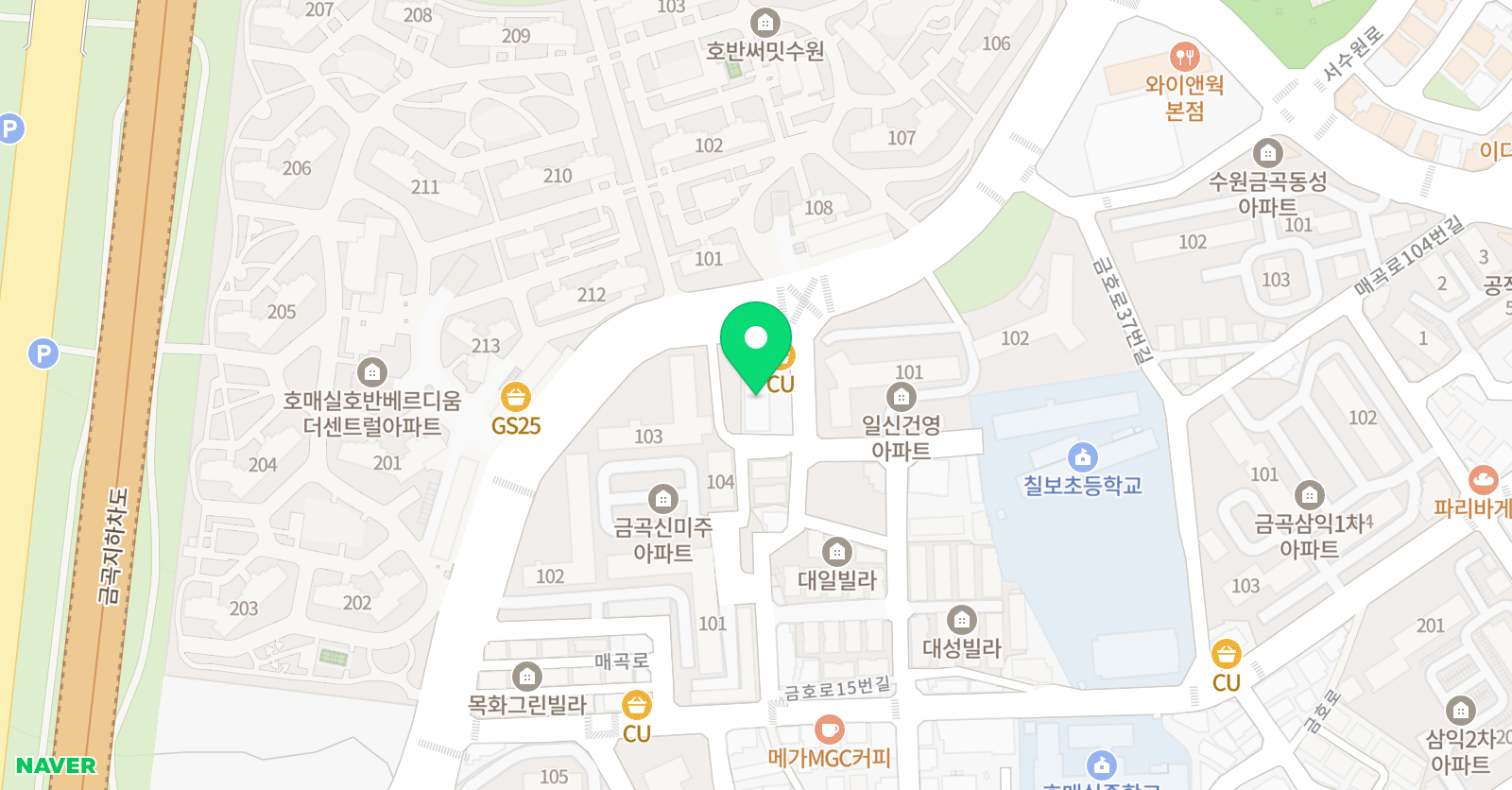 고려승리 태권도 위치
