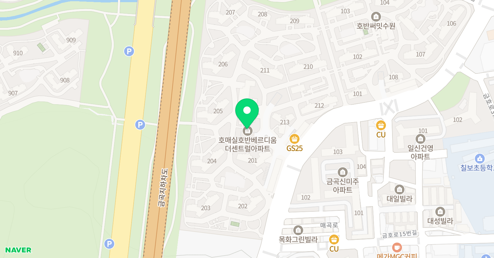 글빛 아이독서논술교실 위치