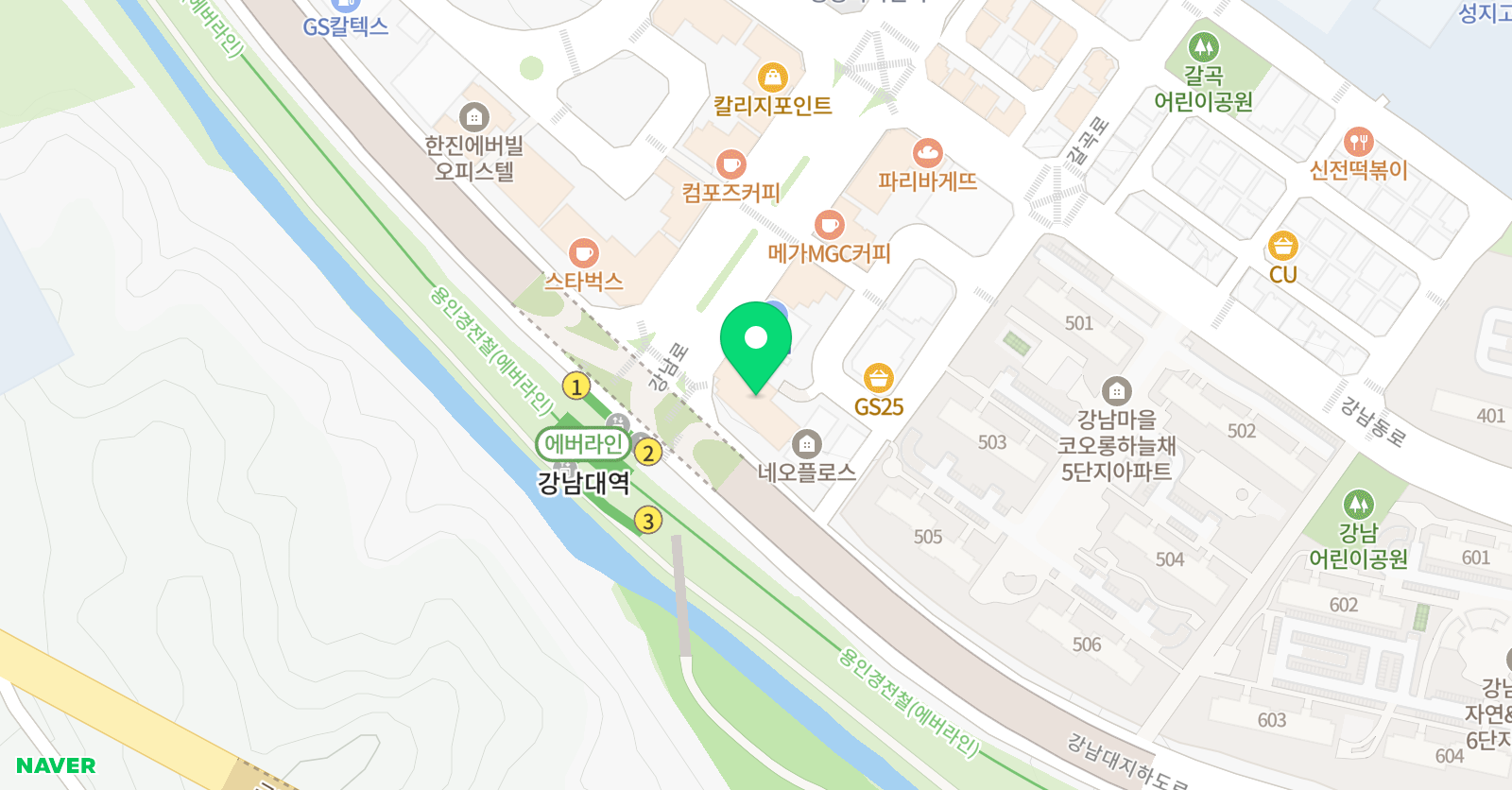 이엘 무용학원 위치