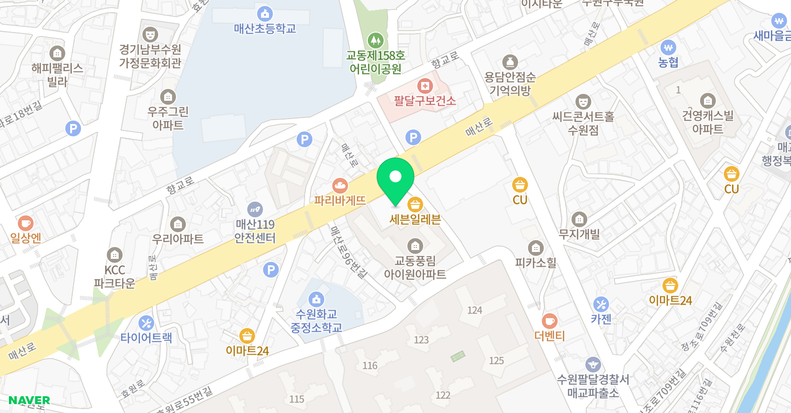 플레이팩토 매산초점 위치