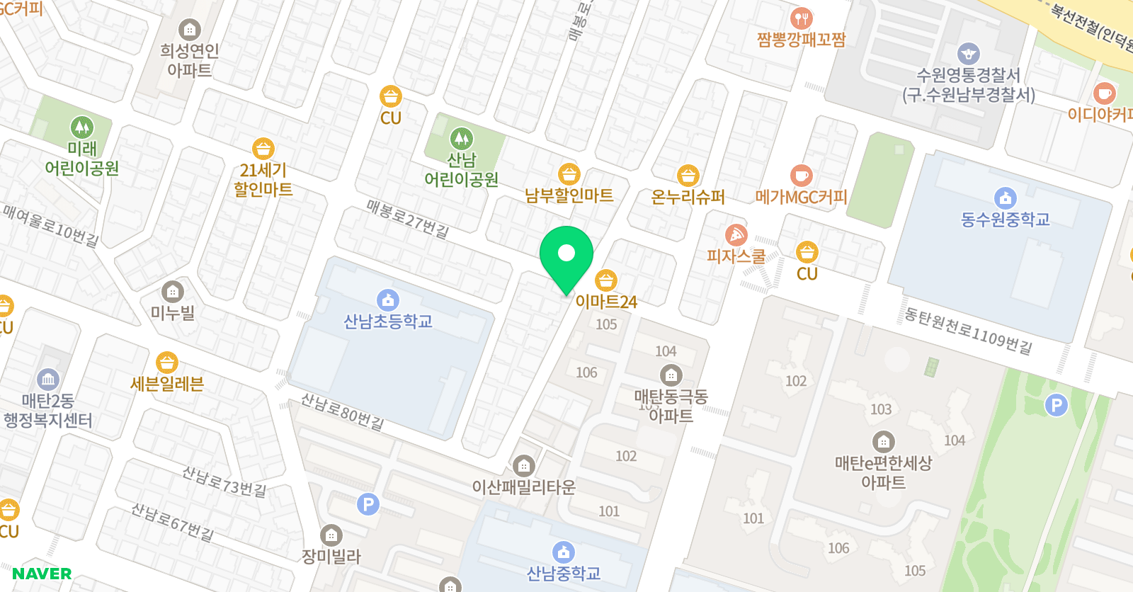 리베피아노 음악교습소 위치
