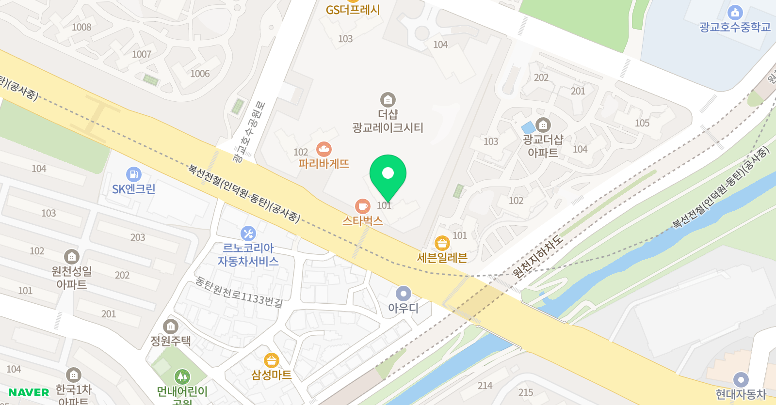 플랜트영재수학학원 위치