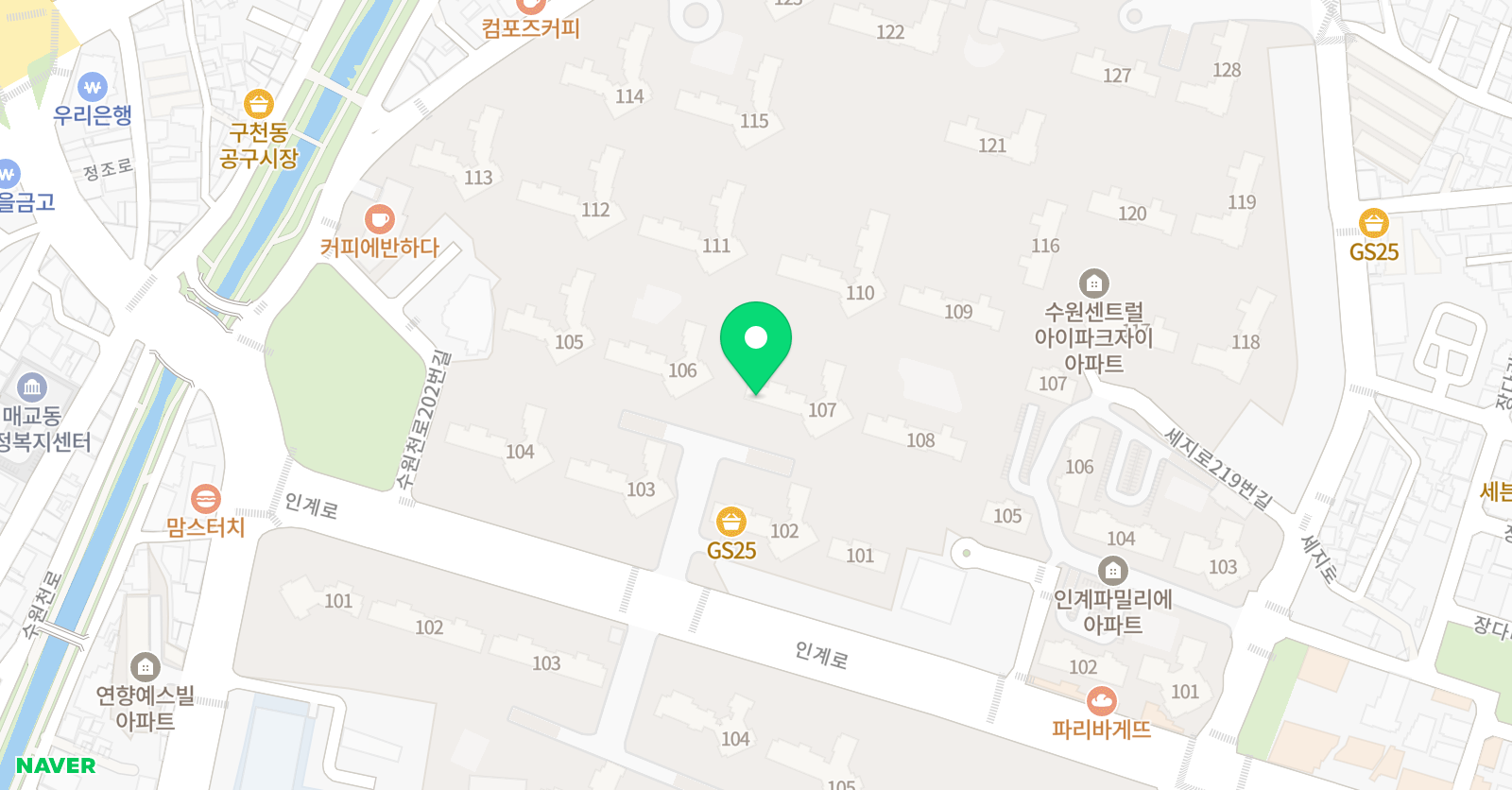 엘리트 영어수학 위치