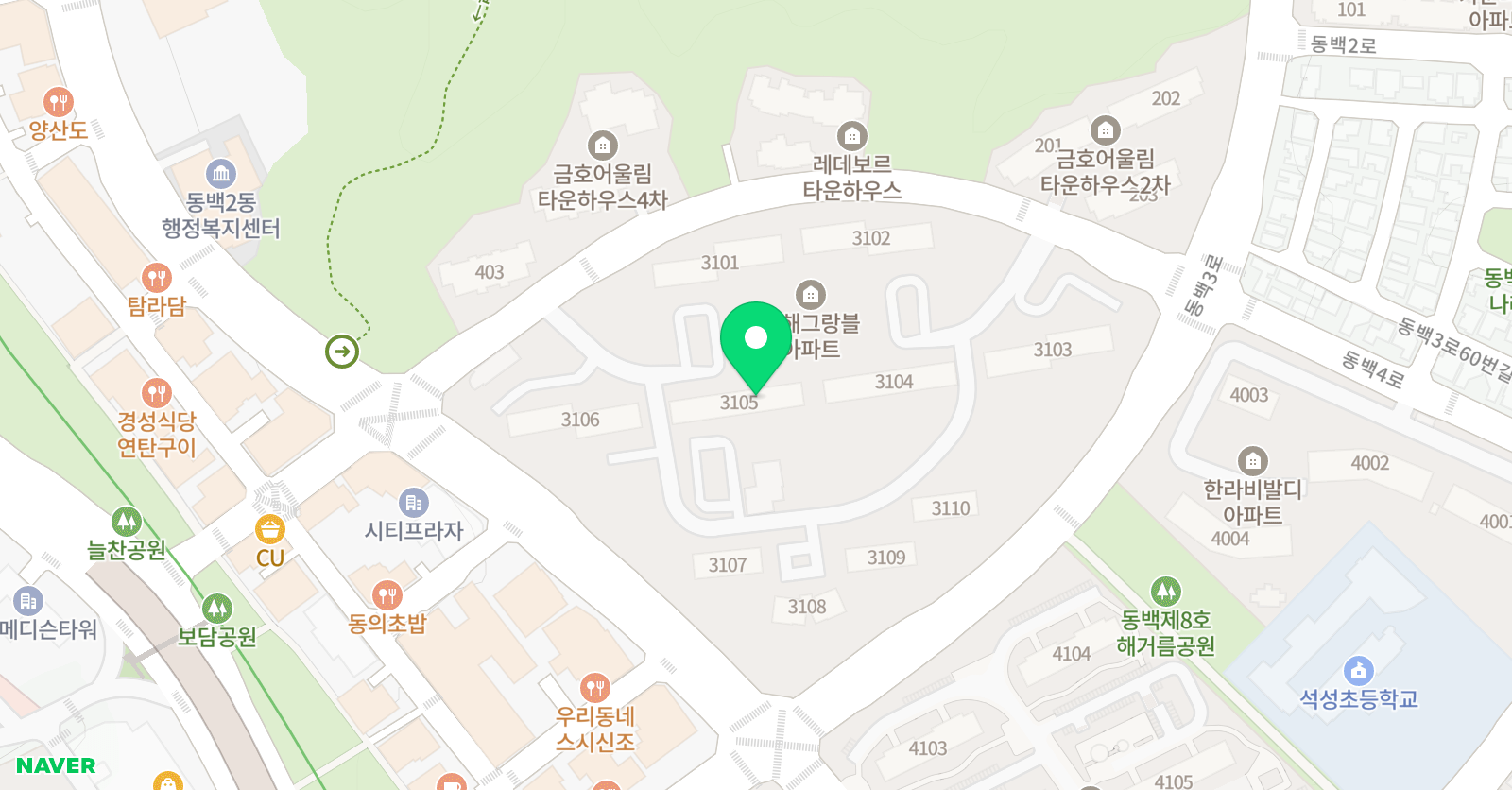 빨간펜 수학의달인 성산마을점 위치