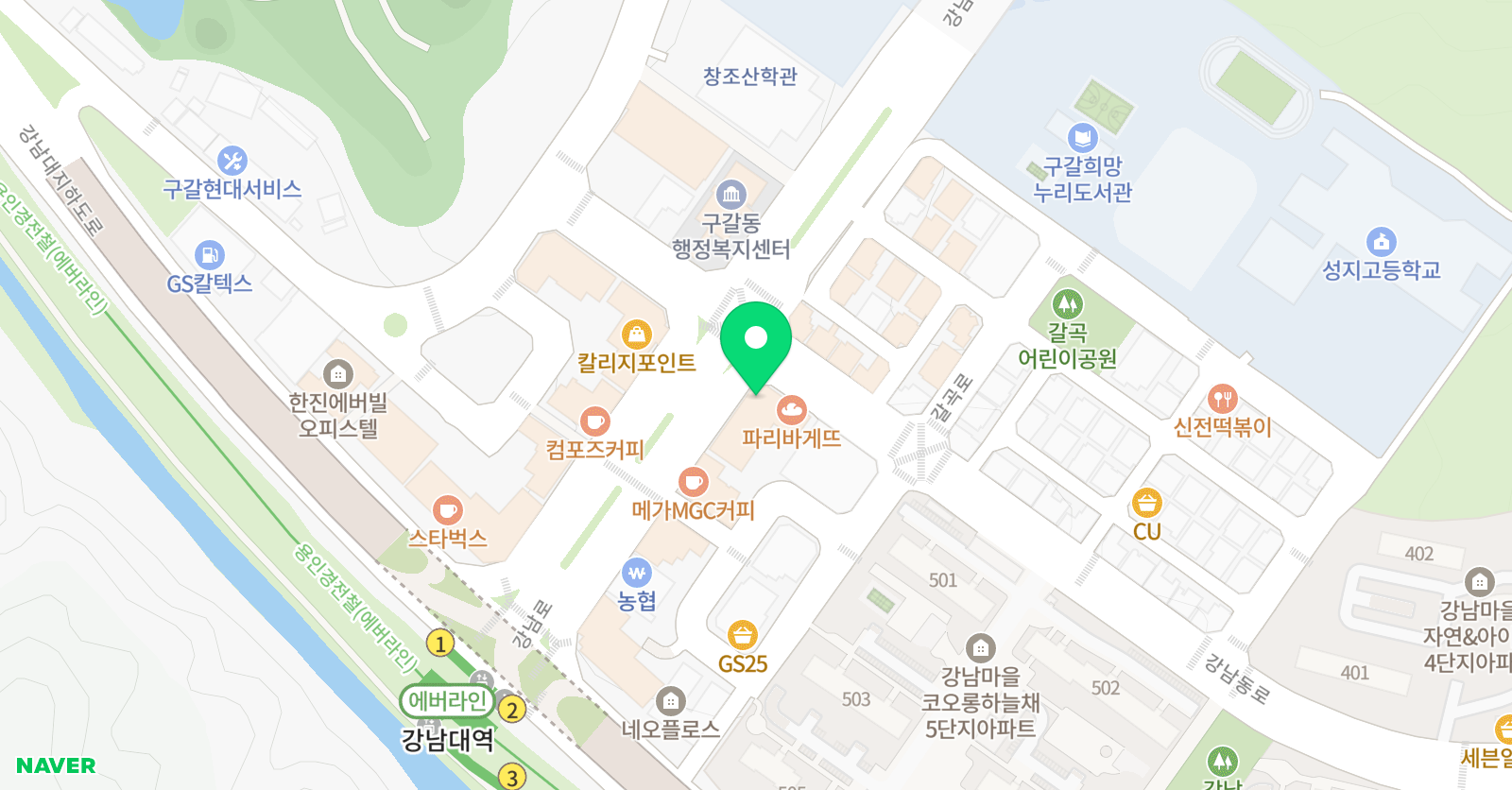 점프스쿨 강남대센터 위치