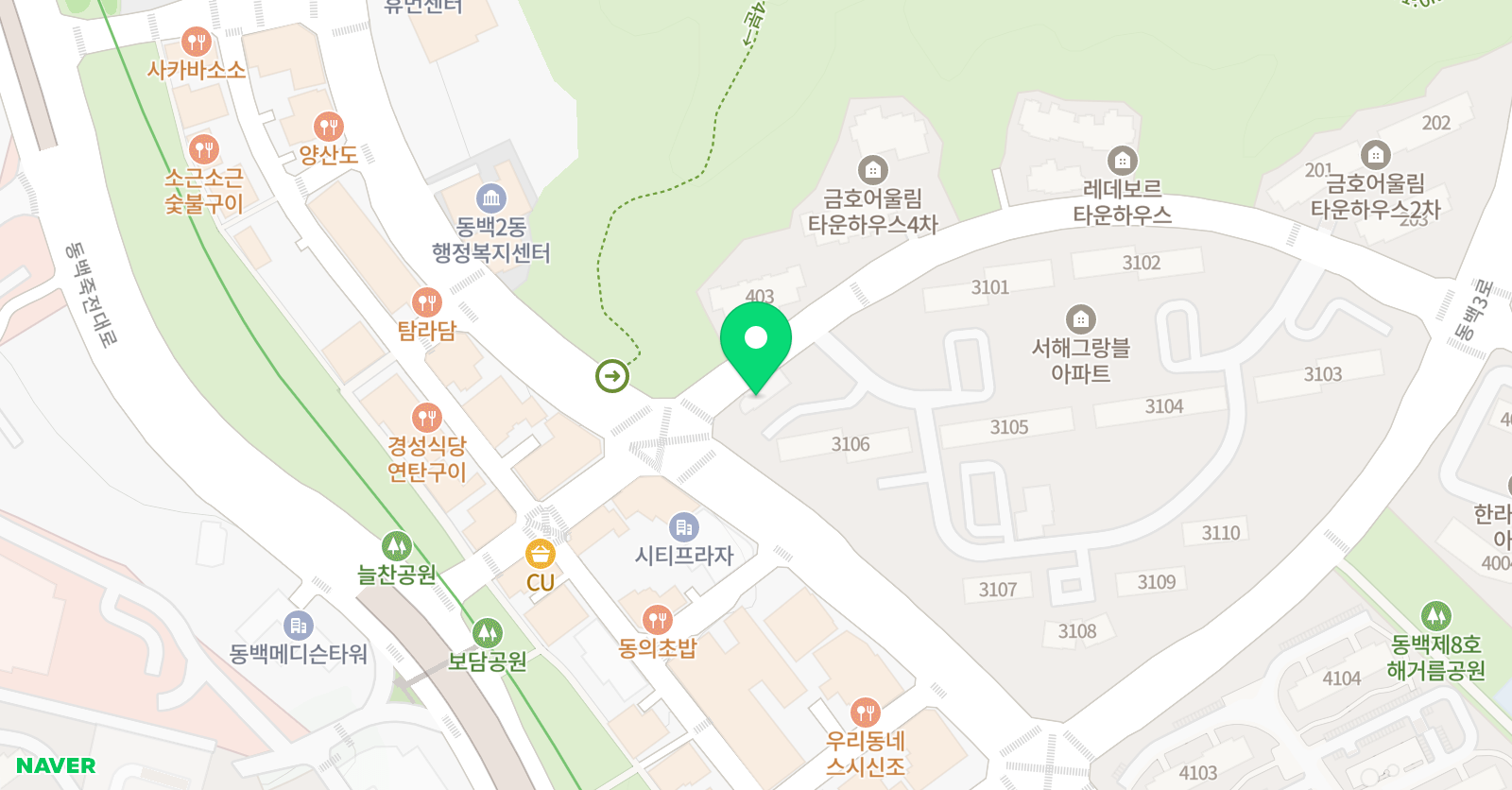 꽃샘 수학 위치