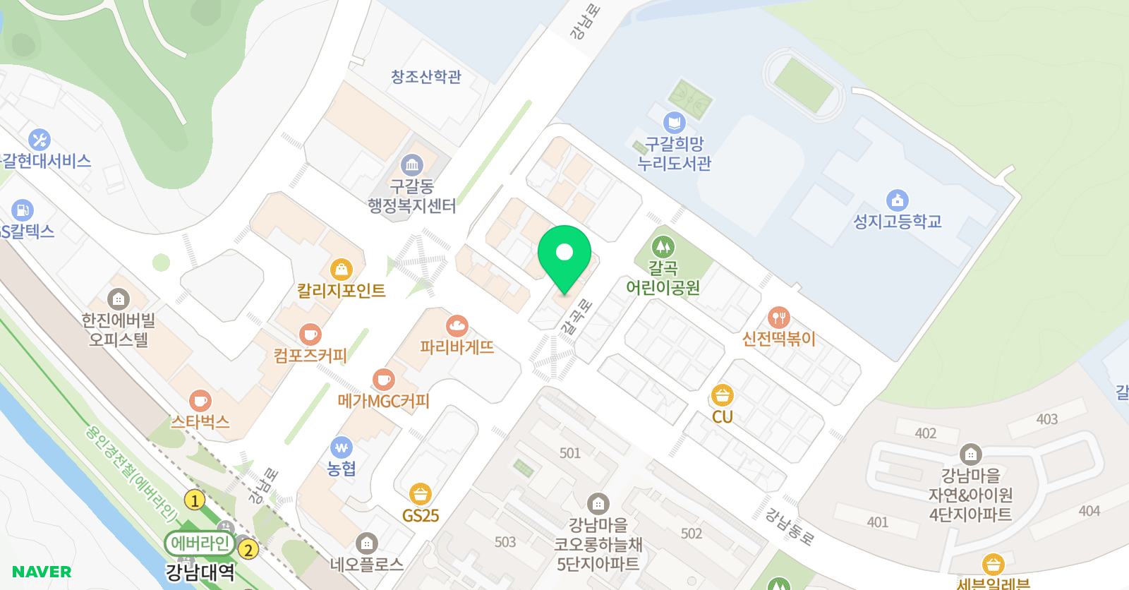 고스트짐 위치