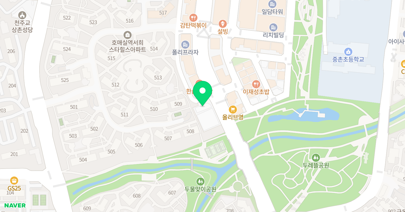 정상 어학원 서수원분원 위치