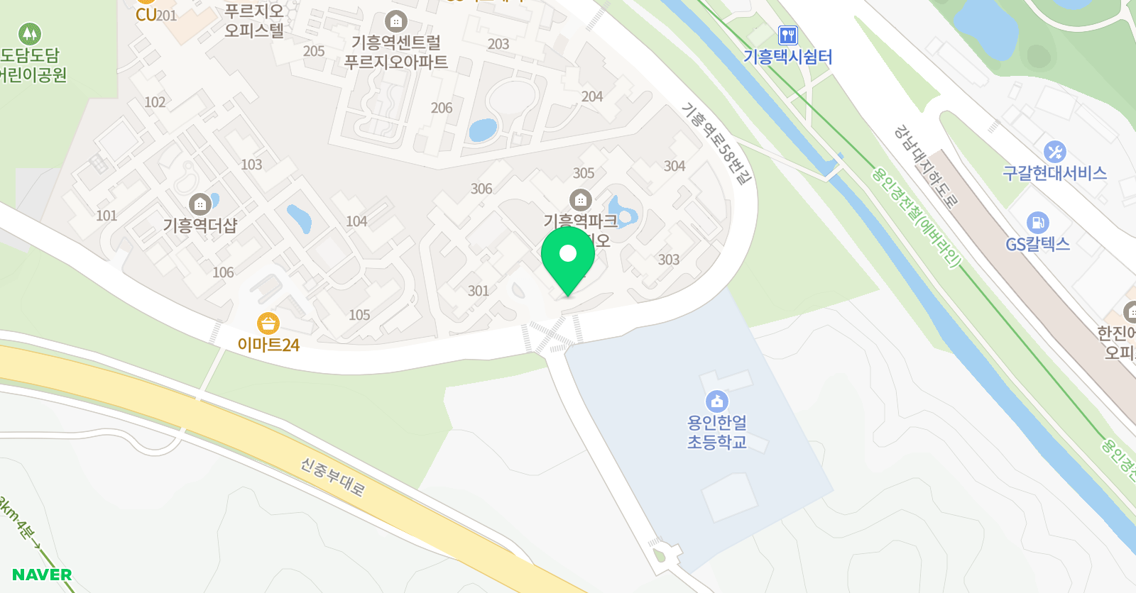 삼성 영어셀레나 한얼 교습소 위치