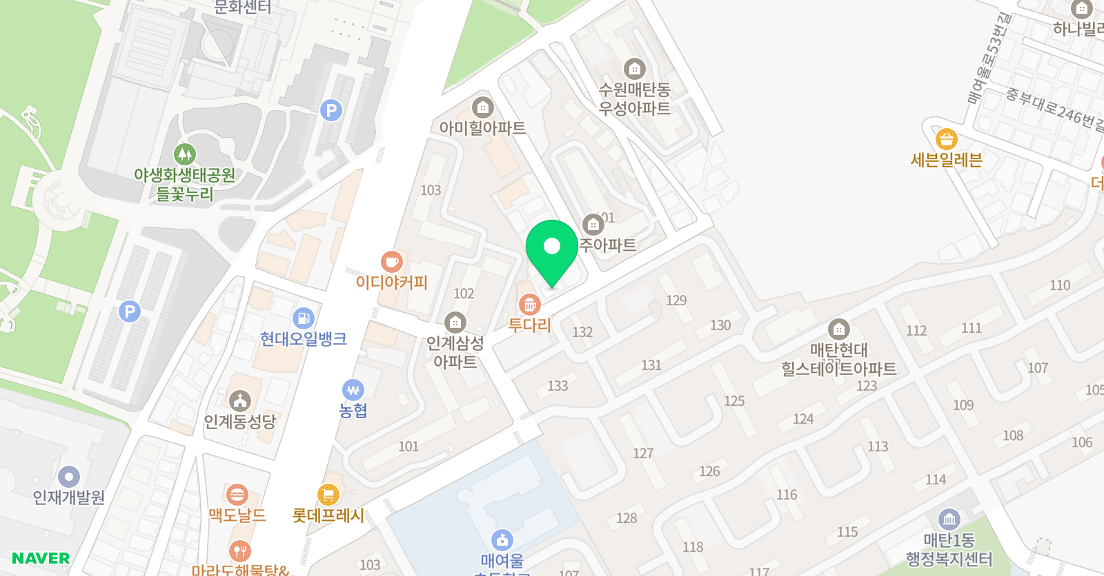 최강왕 수학전문학원 위치