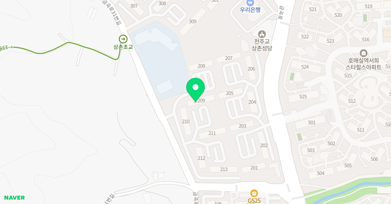 신나는 영어세상 위치