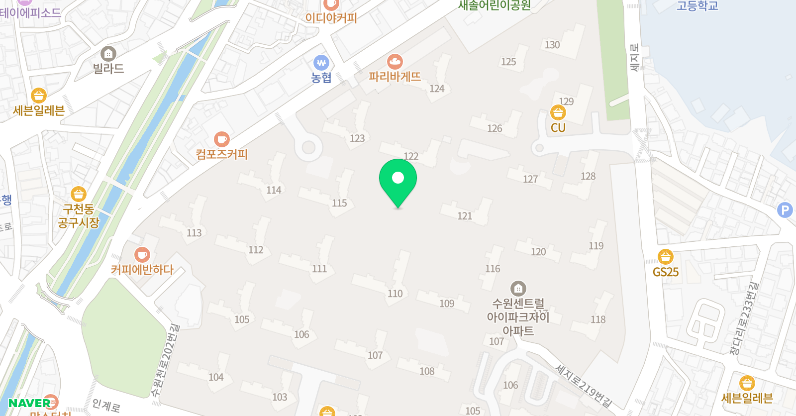 다비드 수학학원 위치