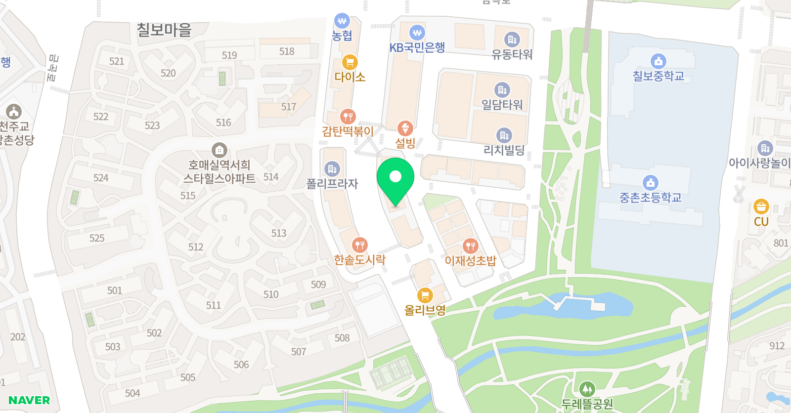 음악이야기 위치