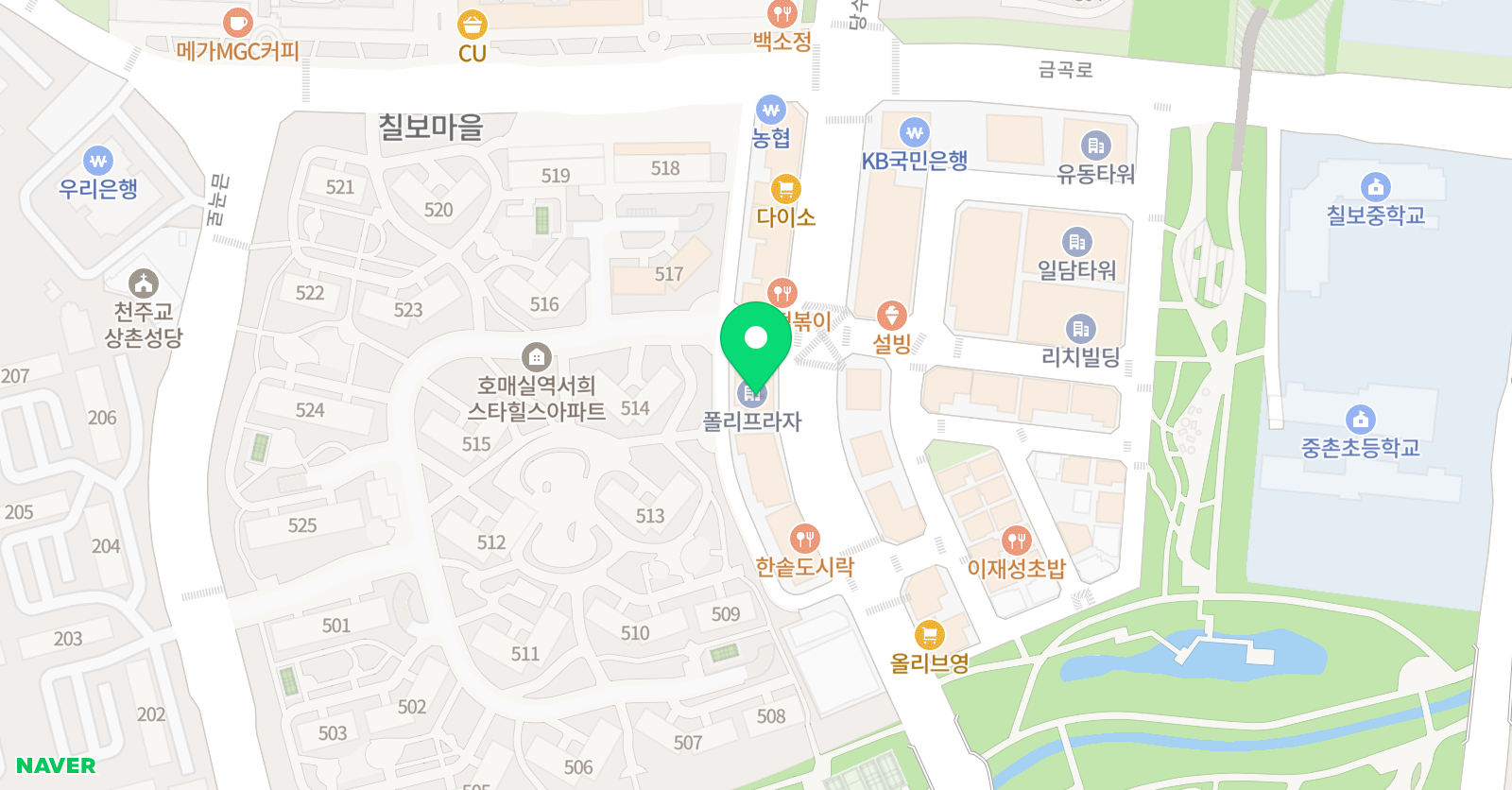 댄스아카데미SM 위치